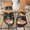 #32Black, variant on Women's Braided Flat Sandals Strappy Open Toe Slip On Casual Summer Beach Sandals Slides Shoes