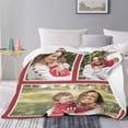 thumbnail image 5 of Customized Blankets with Photos Personalized Pictures Gifts Valentines Day Birthday Mother's Day Blankets, 5 of 5