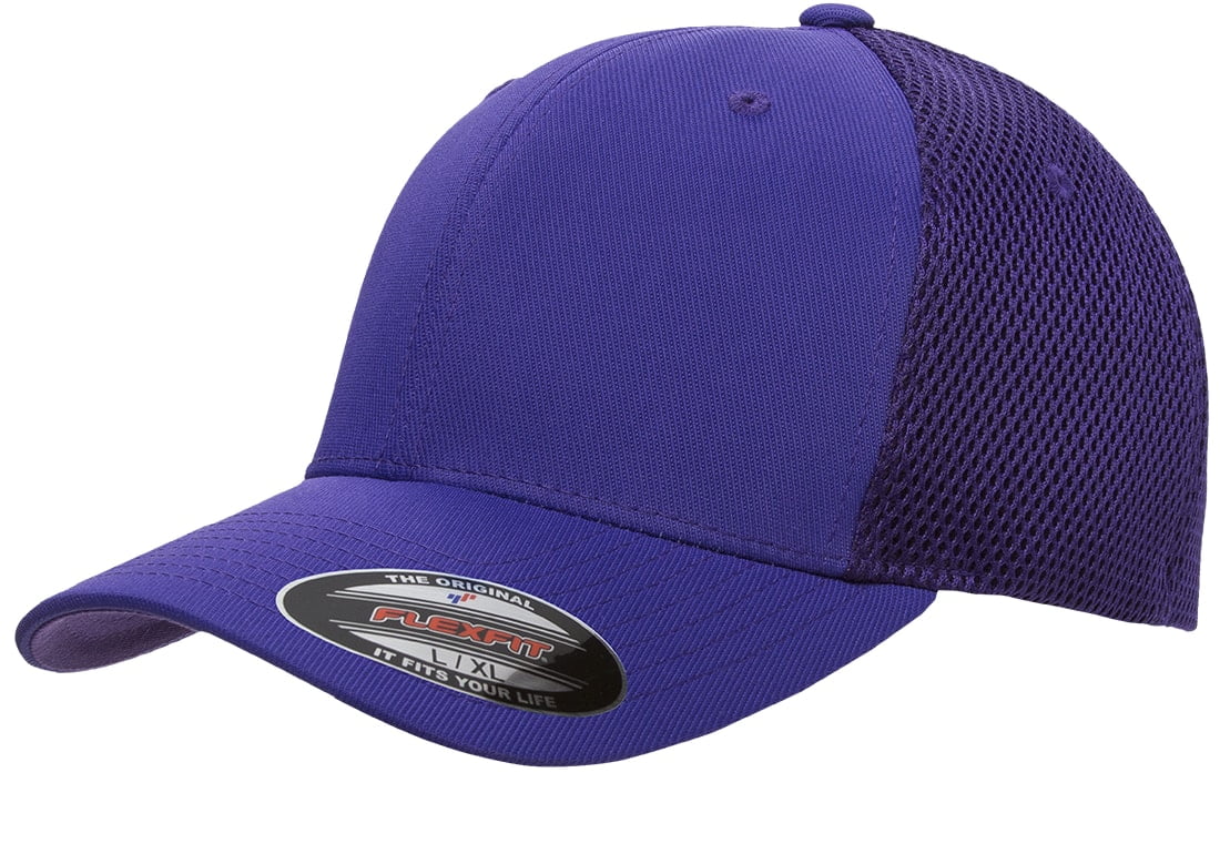 purple flexfit hats