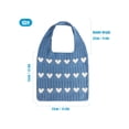 thumbnail image 6 of PULLIMORE Crochet Shoulder Bags for Women Summer Beach Tote Bag Boho Knitted Handbags (Khaki), 6 of 10