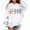 White, variant on Weebloom Hoodies For Teen Girls Jesus Long Sleeve Soft Sweatshirt Graphic Kids Cute Pullovers With Pocket Tops Clothes White 11-12Years