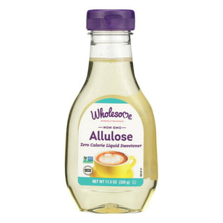 Allulose Natural Honey Syrup – Sugar Free, Non-GMO, Natural Honey Flavor,  Keto Friendly, Allulose Syrup, Perfect for Everyday Use - 11.75oz 1 x Bottle