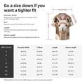 thumbnail image 5 of Sikiie Cute Alpaca in Daze Men's Cuban Shirt, Hawaiian Shirts, Business Casual Button Down Shirts, Short Sleeve Shirt-XX-Large, 5 of 5