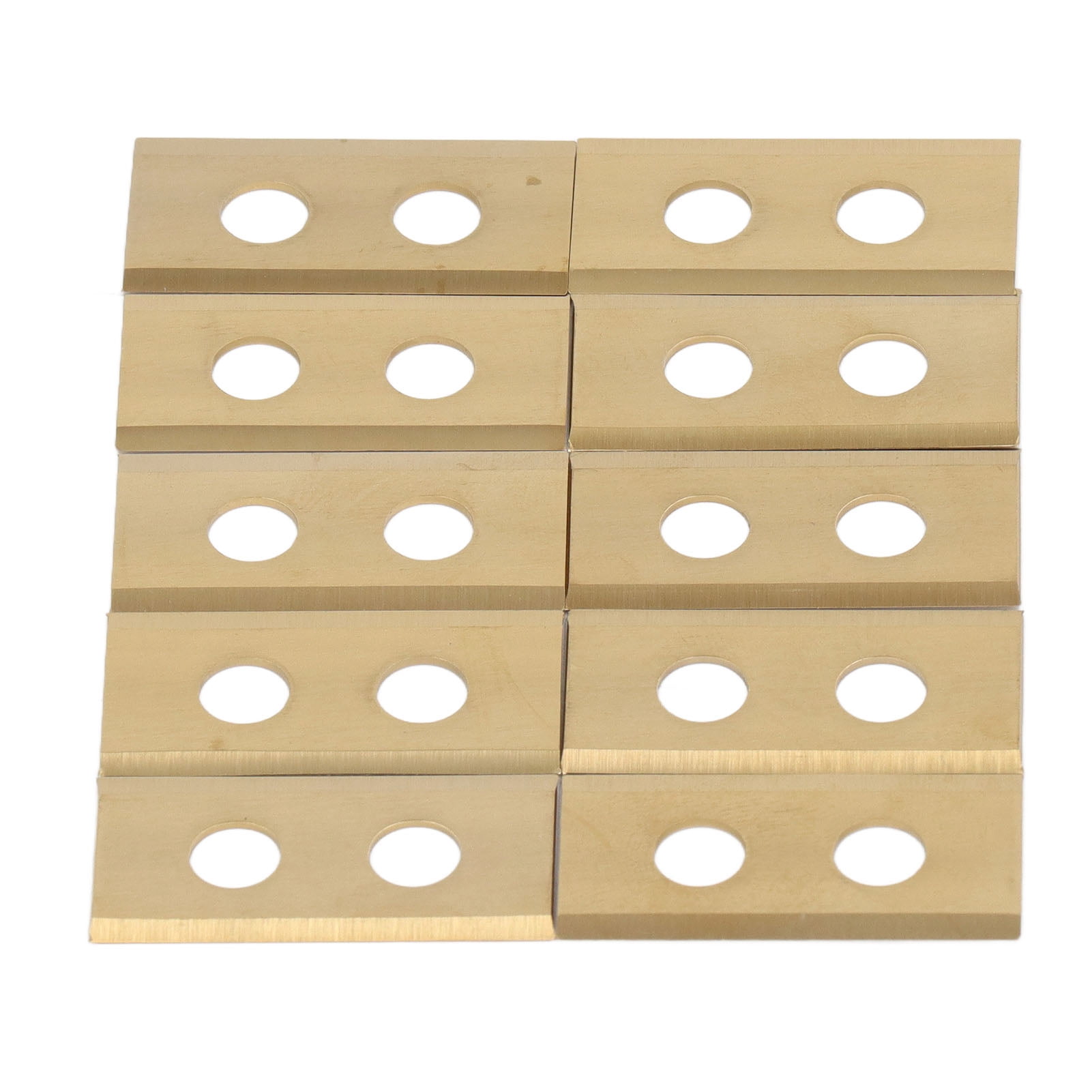 BIMZUC 30PCS Lawn Mower Endurance Blade Set, Stainless Steel Titanium Replacement Blades for Worx Landroid Robotic Mowers S300 S500i M500 M700 M1000i (1.4 x 0.8 inches / 3.5 x 2 cm)