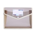 thumbnail image 1 of Bolsa de documentos tridimensional para estudiantes, bolsa de almacenamiento de documentos de prueba de oficina, de sarga horizontal, tamaño A4FC, 1 of 6
