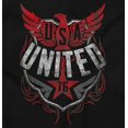 thumbnail image 2 of USA Distressed Eagle Logo Patriotic Crewneck T Shirts Boy Girl Teen Brisco Brands X, 2 of 6