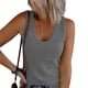 thumbnail image 1 of Minnieouse Camisetas sin mangas ligeras y elásticas de algodón para fiestas de verano, camiseta sin mangas para mujer, camiseta sin mangas negra Prendas para la parte del cuerpo gris,1 m, 1 of 5