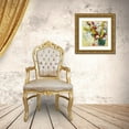 thumbnail image 3 of Eider, Georgia 26x26 Gold Ornate Wood Framed with Double Matting Museum Art Print Titled - Echoes in Yellow and White, 3 of 4