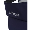 thumbnail image 2 of Reflective cat Mom Sports Visor: High-Quality and Comfy for Any Weather Navy, 2 of 3