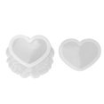 thumbnail image 1 of Moldes de silicona para joyeros con forma de corazón para hacer manualidades de resina., 1 of 14