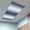Dark blue, variant on Ombre Dark Blue Fluorescent Light Covers, Gradient White Abstract Minimalist Stripe Magnetic Light Covers for Ceiling Lights, Fluorescent Ceiling Shade for Classroom Bedroom Office 4x2Ft x 4PCS