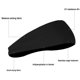 thumbnail image 3 of style 1 Diadema deportiva para hombre, banda para el sudor, banda deportiva elástica con absorción de humedad, banda Universal para el cabello que absorbe el sudor para hombres y, 3 of 5