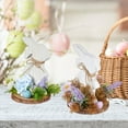 thumbnail image 7 of Wooden Easter Bunny Table Ornaments for Dining Room Table Easter Bunny for Spring Holiday Easter Party Decor Ornament Indoor Outdoor Garden Yard Lawn Decor, 7 of 7