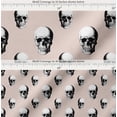 thumbnail image 2 of Soimoi Cotton Voile Fabric Horror Skull Halloween Fabric Prints by Yard 56 Inch Wide, 2 of 7