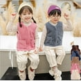 thumbnail image 4 of Uccdo Kids Boys Girls Warm Fleece Vest Zipper Jacket Waistcoats With Pockets 2-11Y, 4 of 7