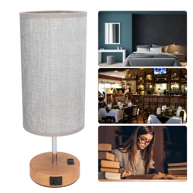 Lámpara de mesa de control táctil, lámpara de mesa de control táctil Lámpara de mesita de noche Lámpara de mesa Construcción robusta