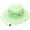LimeGreen, variant on Men Women Boonie hat Cotton Wide Brim Foldable Double-Sided Outdoor