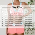 thumbnail image 3 of Youyipin womens swimsuits 2 piece Womens 2025 Swimwear color block Bathing Suits Swim with Boyshorts, 3 of 5