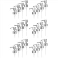 thumbnail image 1 of Bomba Dispensadora de Jabón de 24 Piezas Bomba Dispensadora de Loción de Acero Inoxidable de Repuesto para de Cuello Regulares 28/400 para Cuarto de Baño, 1 of 8