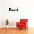 thumbnail image 2 of Travel - Beautiful Solid Steel Home Decor Decorative Accent Metal Art Wall Sign, 2 of 3