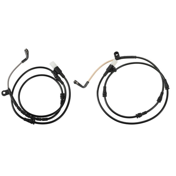 Unique Bargains 2pcs Front Rear Brake Pad Electronic Wear Sensor Replacement Fit for Land Rover Range Rover Black Beige