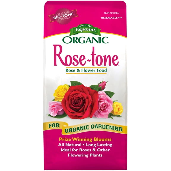 Espoma Organic Rose-Tone Plant Food, 4-3-2 Fertilizer, 8 lb.