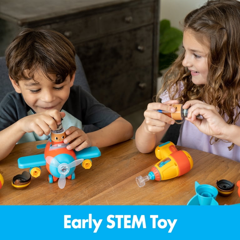 Educational Insights Design & Drill Bolt Buddies Plane Take Apart