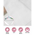 thumbnail image 6 of Easter Kitchen Dish Towels for Drying Dishes Set of 4, Spring Colorful Eggs Flower Leaf Grey Plaid Checkered Waffle Weave Microfiber Hand Tea Bathroom Towels Quick Dry & Absorbent Towel 15.7x23.6, 6 of 7