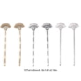 thumbnail image 4 of Minnieouse Palillos para el cabello Vintage Bronce Charm Clip Marker Colgante Moño Herramientas de estilismo Accesorio de joyería Cosplay Accesorio para el cabello blanco, 4 of 6