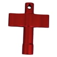 thumbnail image 2 of TISHITA Clé de Tambour Réglage Ergonomique de la Tension pour Matériel de Batteur Outil de Réglage de Tambour Rouge, 2 of 8