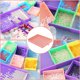 thumbnail image 4 of Kits de bandejas de pintura de diamantes Soporte de paleta Pegamento Cuentas de arcilla Clasificador de bandejas de diamantes de imitación Hugtrwg Para estrenar, 4 of 9