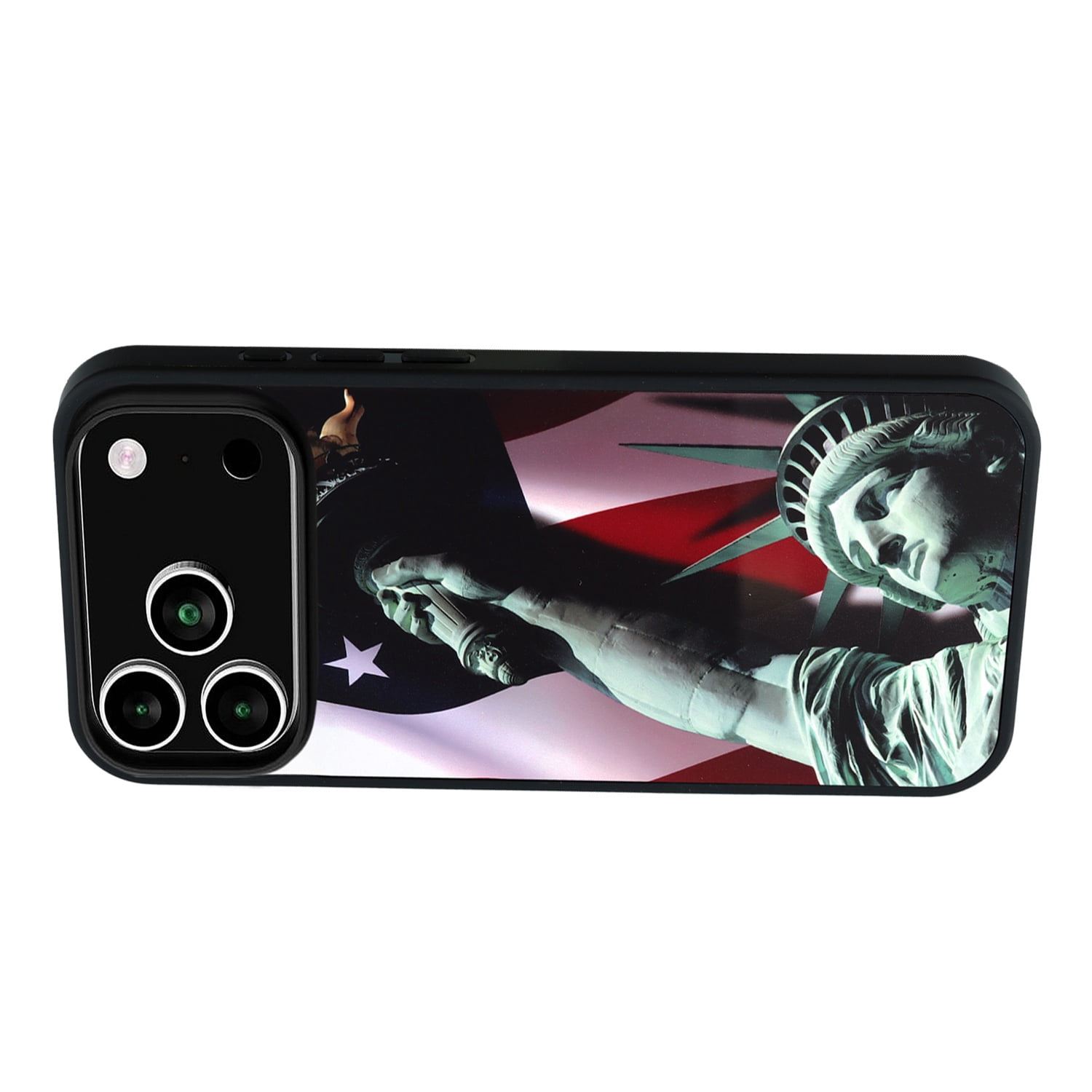 Printing Aluminum Plate Case for iPhone 17 Pro - Statue of Liberty