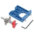 thumbnail image 4 of Hole Drill Guide, Simple Adjustment 8mm Shank Hinge Jig  For Door, 4 of 8