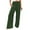 Style562·Green Womens Slacks, variant on XAOWF Women'S Casual Palazzo Pants Solid Color Comfy Fashion Elastic High Waist Loose Fit Wide Leg Slacks With Pockets Trousers Pants For Women Plus Size