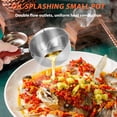 thumbnail image 6 of Stainless Steel Small Heater Sauce Non Stick Wok Pans Wood, 6 of 6