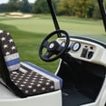 thumbnail image 3 of Garronmavis American Flag Police Golf Cart Front Seat Covers Suitable for All Weather Conditions Easy Install and Clean Golf Cart Elastic Seat Covers Lightweight Accessiores, 3 of 6