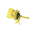 thumbnail image 2 of fastboy 1/2/3/5 Skin-friendly Buttonhole Flowers Lifelike Color And Good Texture Safe Brooches Flowers Graduation Yellow 1 Pc, 2 of 6