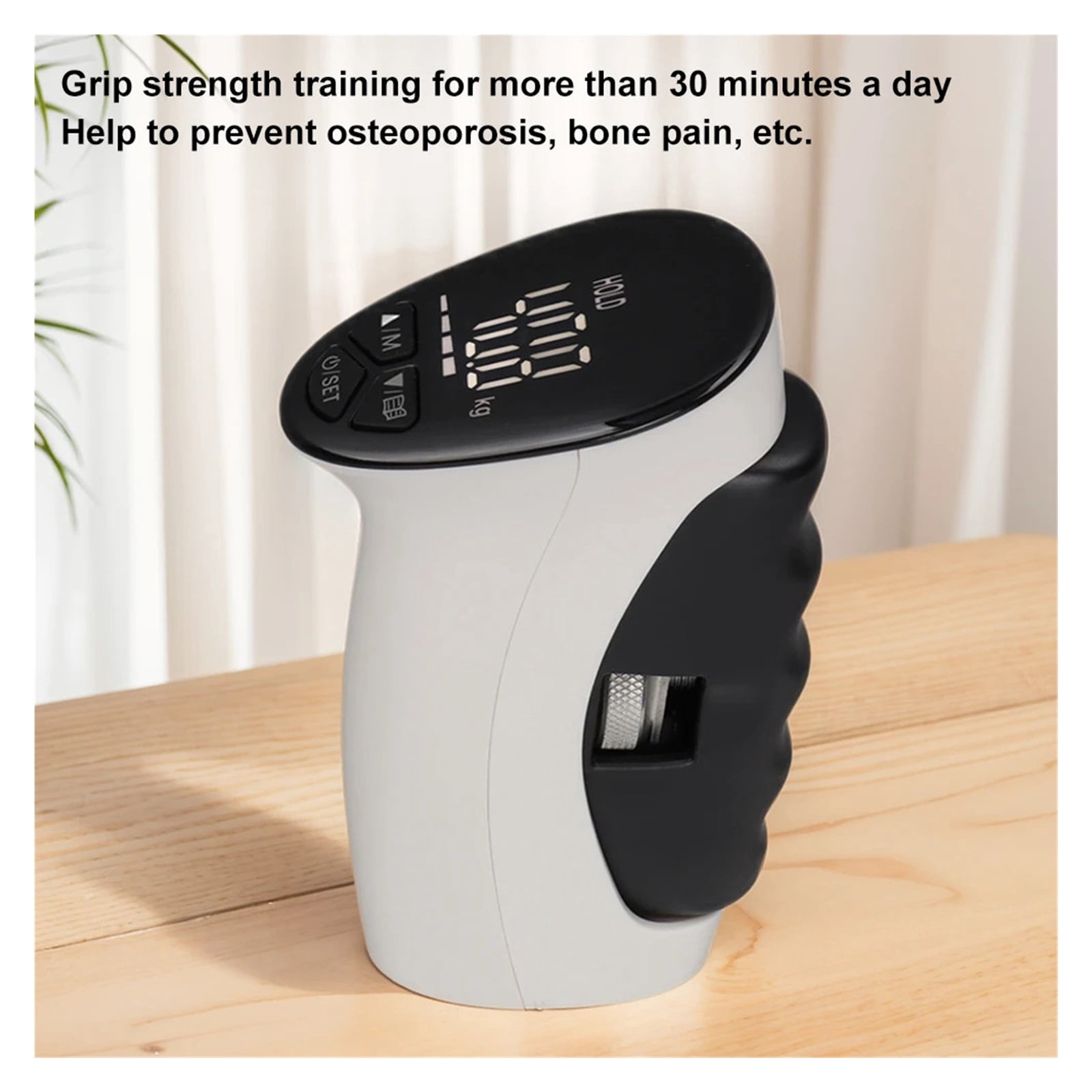 2pcs LED Display Smart Hand Dynamometer Adjustable Electronic Grip Power Excerciser ,Ergonomic Design