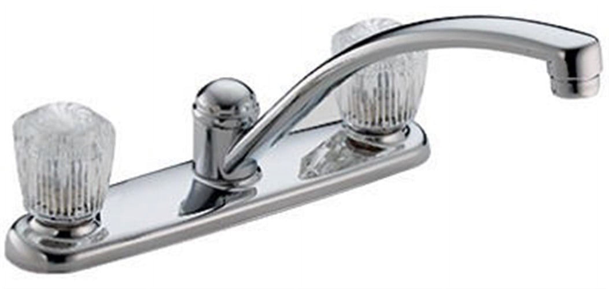 Delta Faucet 2102LF Brass Chrome Kitchen Faucet 1 Piece 1 Pack