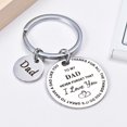 thumbnail image 2 of Fathers Day Birthday Gifts for Men Dad Gifts Keychain from Daughter Son Dads Daddy Birthday Gifts from Kids Daddy Gifts from Daughter, 2 of 5