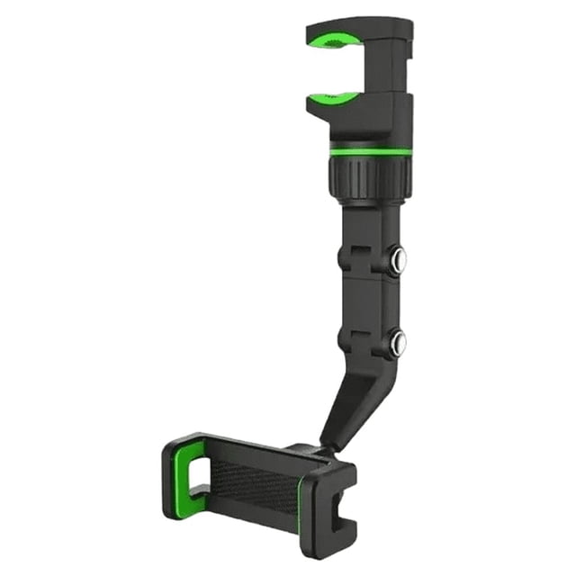Soporte Para Teléfono Con Espejo Retrovisor 360º Multiuso Negro
