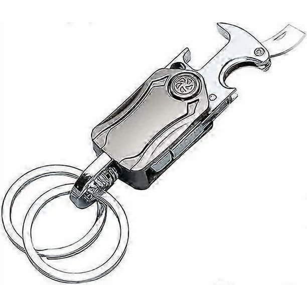 Keyring,Keyring Keychain,Bottle opener keyring,Fingertip Gyro, Mobile phone holder,Secure Key Attachment to Bag, Purse & Belt