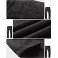 thumbnail image 5 of Pantalones Casual Ajustados para Hombre con Pierna Recta en Gris Oscuro, 5 of 5