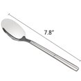 thumbnail image 4 of Saedy Stainless Steel Dinner Spoon/Table Spoon Sets, 7.8 Inches, 12-piece, 4 of 10