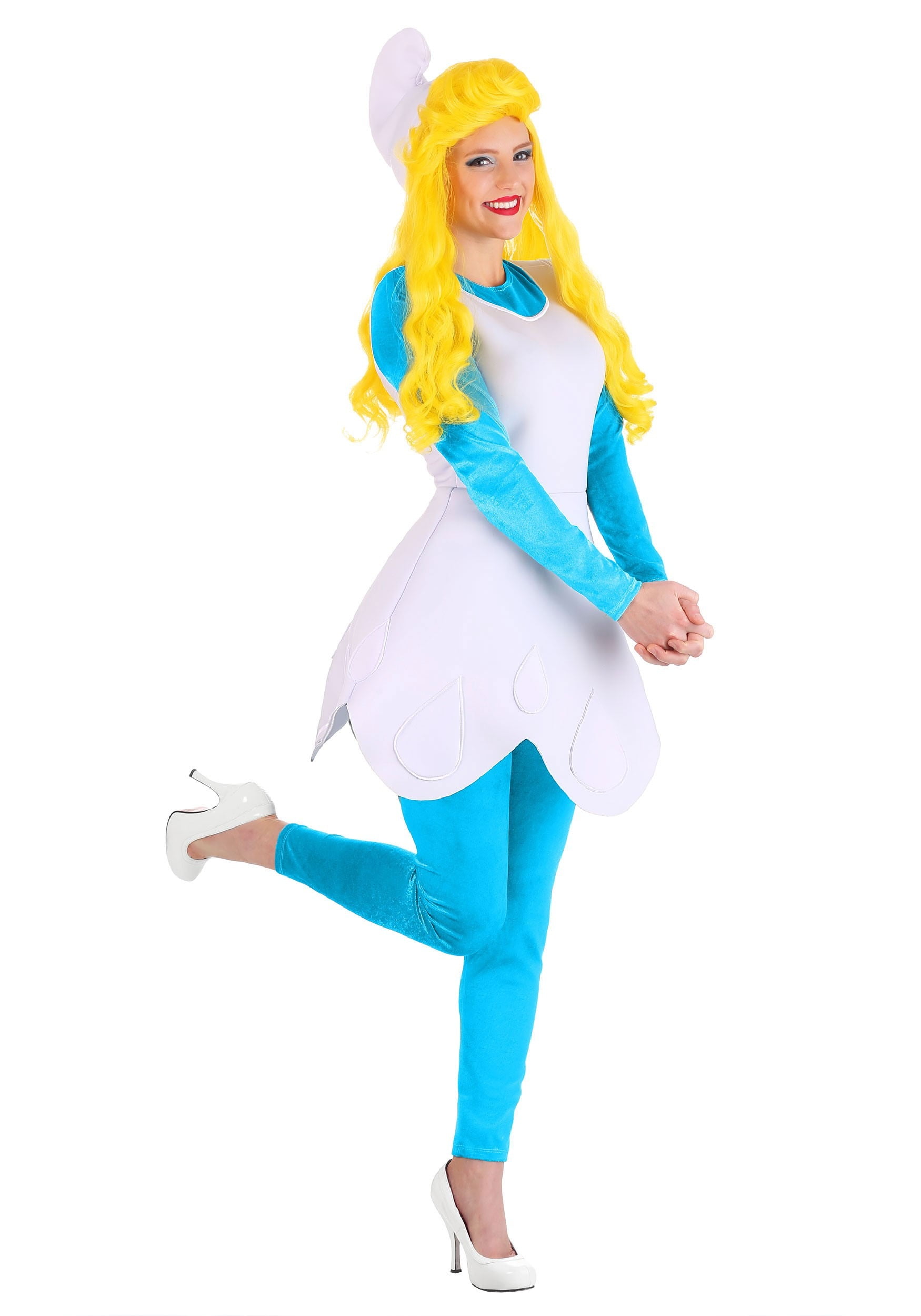 Fun Costumes Womens Smurfette Wig from The Smurfs Standard
