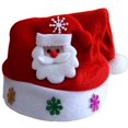 thumbnail image 3 of Feliz Navidad adornos decoración sombreros de Navidad sombreros de Papá Noel niños mujeres hombres niños niñas gorra para accesorios de fiesta de Navidad, 3 of 4