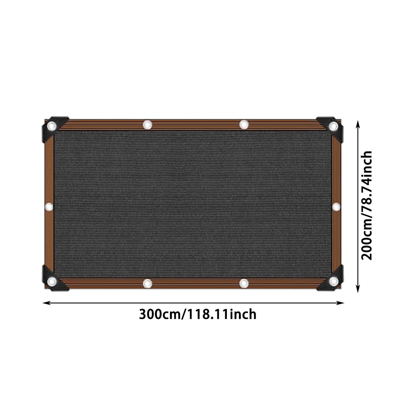 Black Mesh Sunshade Cloth 90% Shade Rate With Metal Eyelets, Durable Outdoor Shade Fabric For Garden Greenhouse, Pergola Barn Terrace And Courtyard Sun Protection Covering B - One Size
