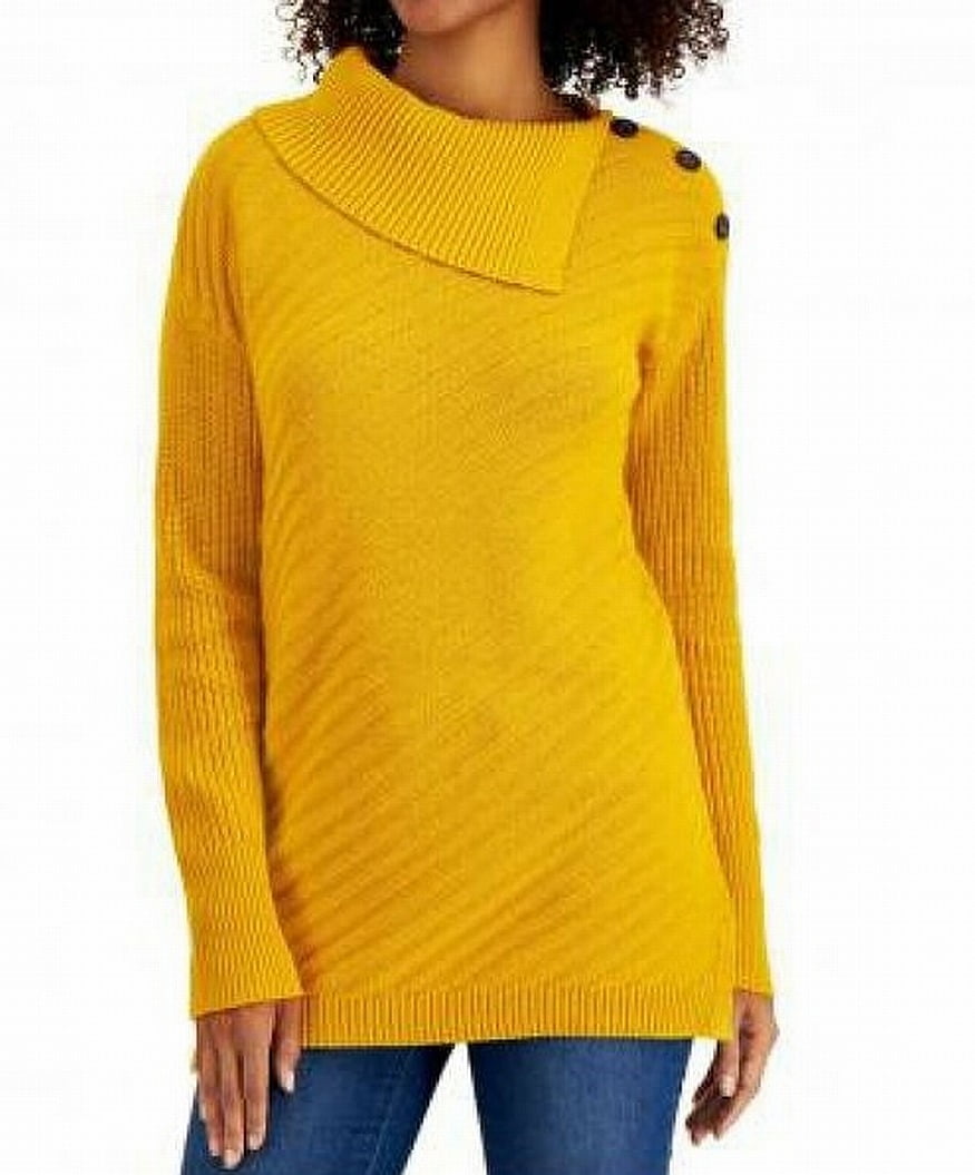 plus size gold sweater