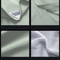 thumbnail image 6 of VSSSJ Men's Outdoor Fishing Shirt Quick Dry Short Sleeve Button Down Shirts Breathable Travel Hiking Work Shirt with Multi-Pockets Green L, 6 of 7