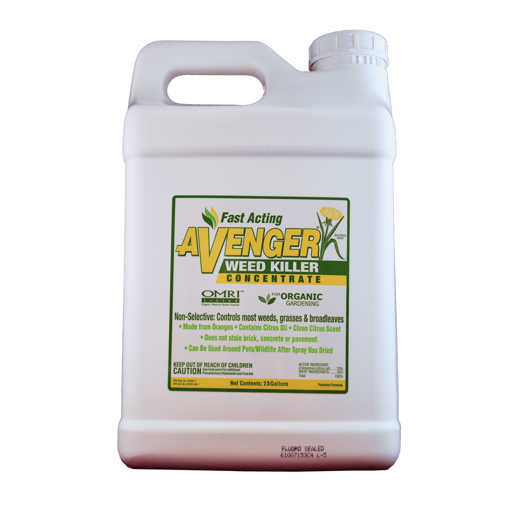 Avenger Organic Weed Killer Concentrate 2.5 Gallon